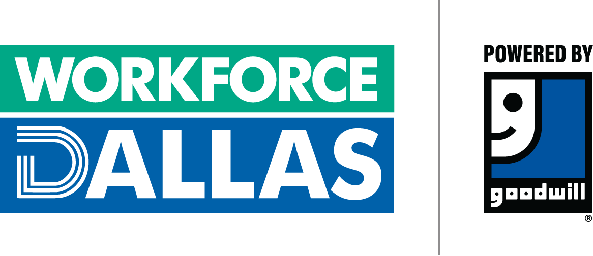Workforce Dallas Goodwill logo lockup